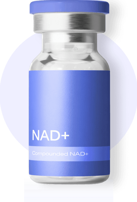 NAD+ injection vial