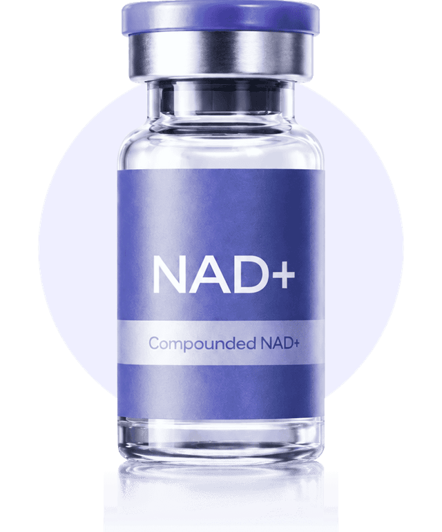 NAD+ injection vial