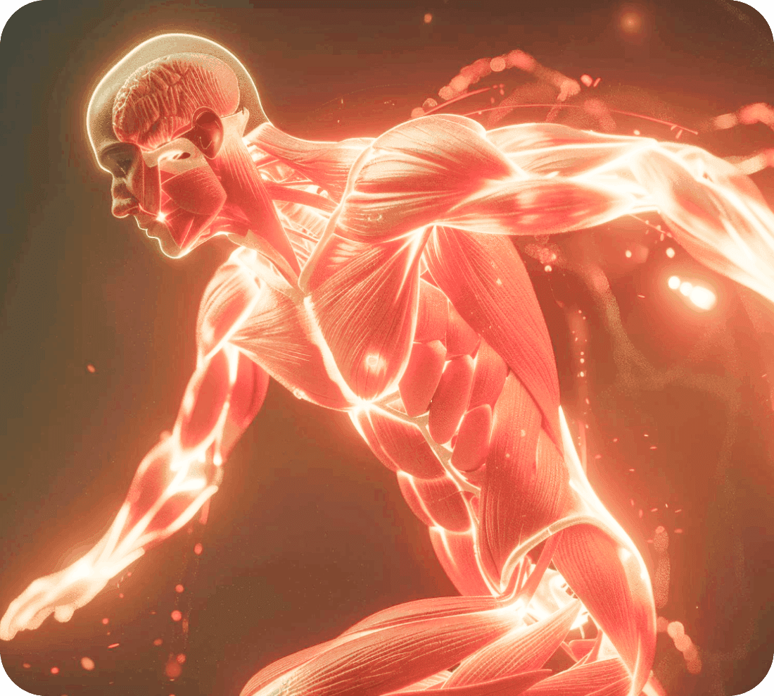 Muscular system with energy